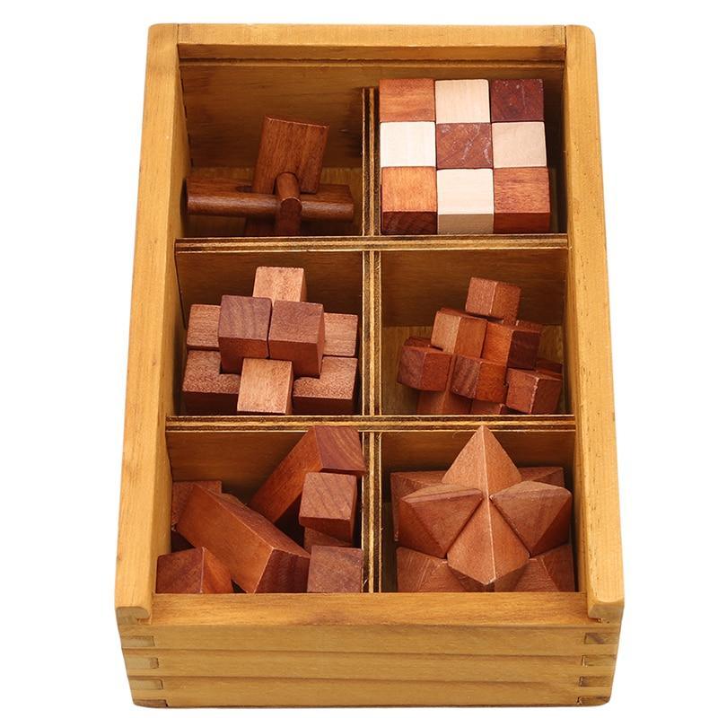 Shop 0 Elite Wooden Puzzle Set Mademoiselle Home Decor