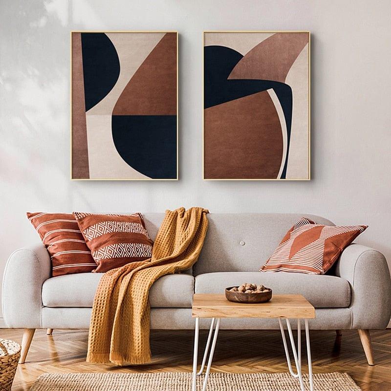 Shop 0 Abstract vintage colour Canvas Art Paintings Posters and Print Modern minimalist Home Decor Wall Poster for Living Room Bedroom Mademoiselle Home Decor