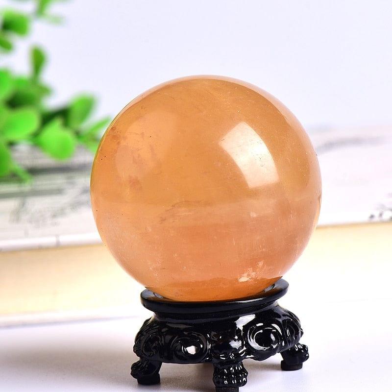 Shop 0 calcite / 25-30mm 1PC Natural Dream Amethyst Ball Polished Globe Massaging Ball Reiki Healing Stone Home Decoration Exquisite Gifts Souvenirs Gift Mademoiselle Home Decor