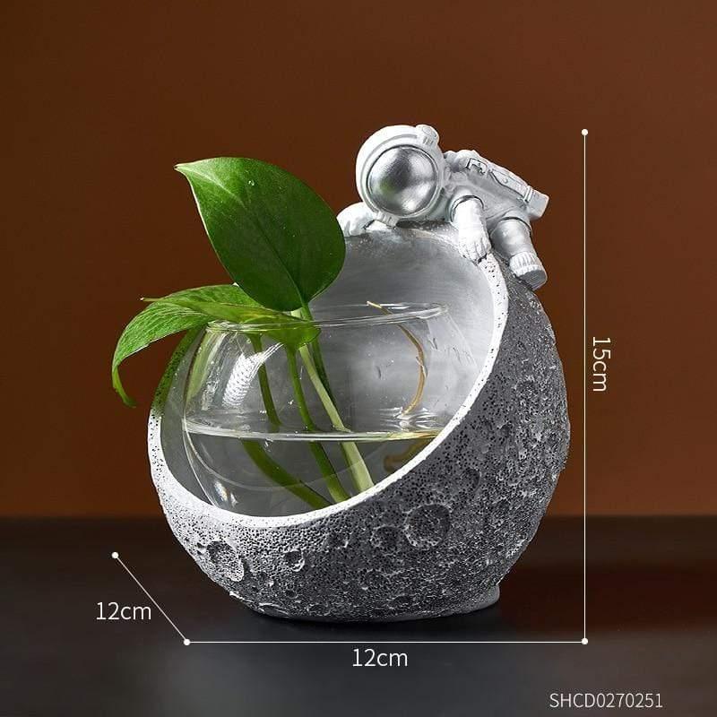 Shop 200001438 Silver Gymbel Vase Mademoiselle Home Decor