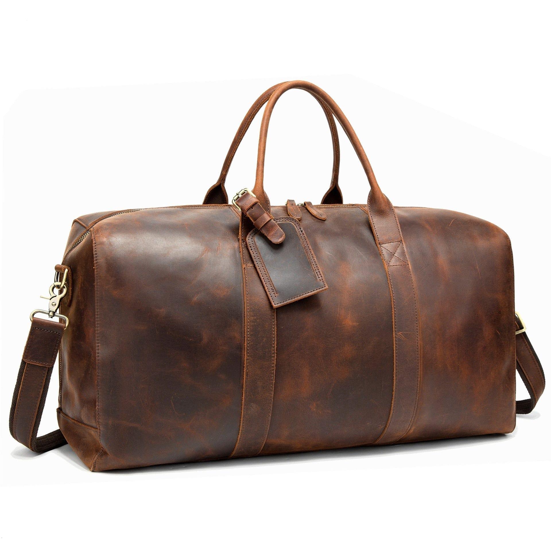 Shop 0 Hanley Leather Duffel Bag Mademoiselle Home Decor