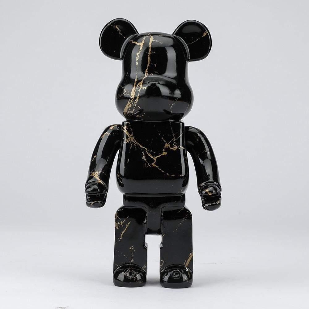 Shop 0 X13 Home Decoration 28Cm Bearbrick 400% Be@rbrick Games New Year's Gift Tide Play Model Plating Resin Electronic Games Kids Toys Mademoiselle Home Decor