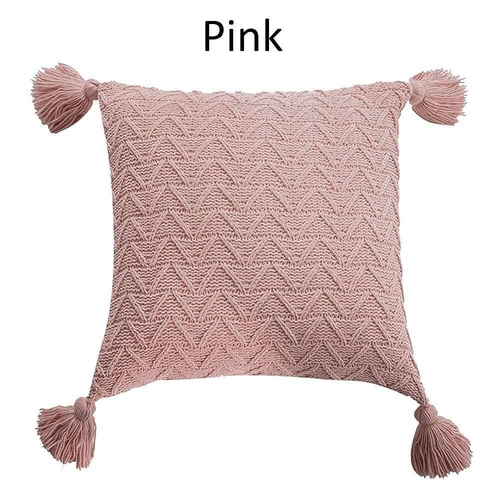 Shop 40507 Pink Iyla Cushion Cover Mademoiselle Home Decor