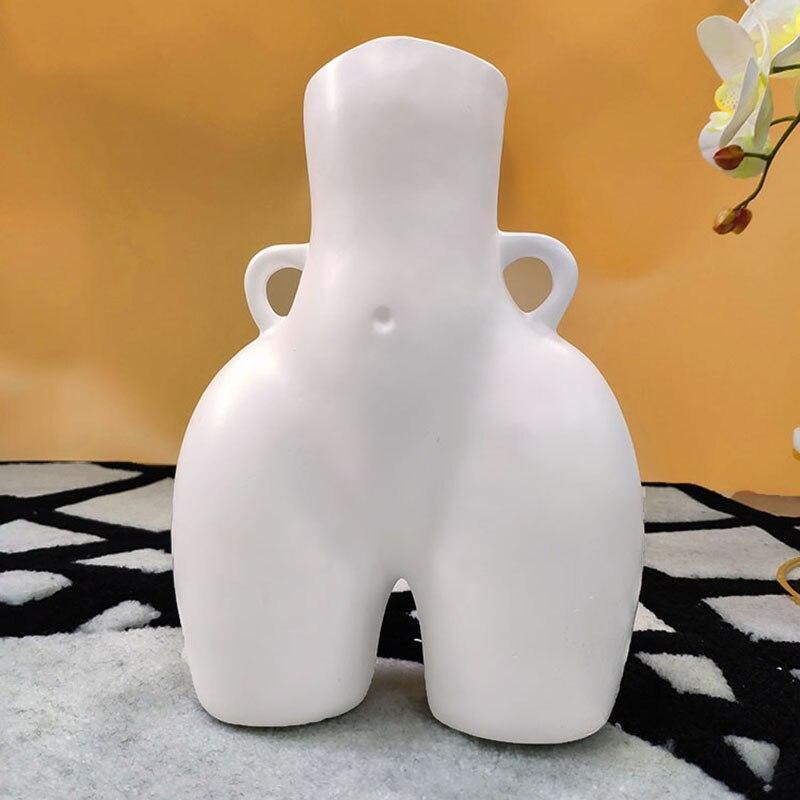 Shop 200001438 White - 22 x 16 cm Jarah Vases Mademoiselle Home Decor