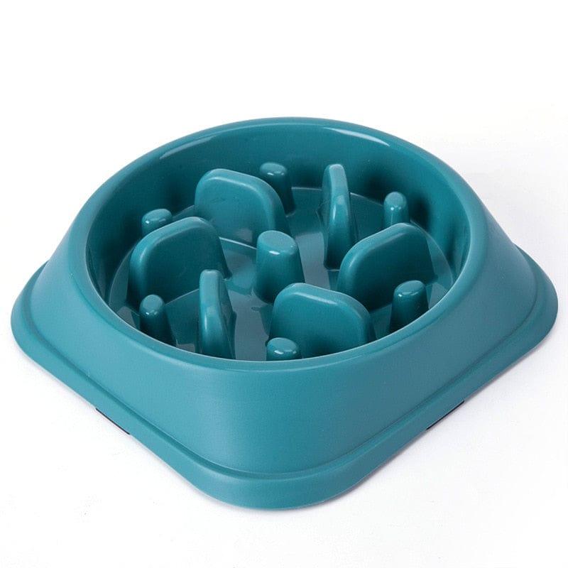Shop 0 Dark green Pet Dog Slow Feeder Bowl Non Slip Puzzle Bowl Anti-Gulping Pet Slower Food Feeding Dishes Dog Bowl for Medium Small Dogs Puppy Mademoiselle Home Decor