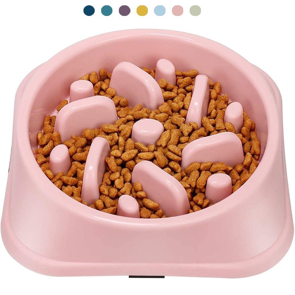 Shop 0 Pet Dog Slow Feeder Bowl Non Slip Puzzle Bowl Anti-Gulping Pet Slower Food Feeding Dishes Dog Bowl for Medium Small Dogs Puppy Mademoiselle Home Decor