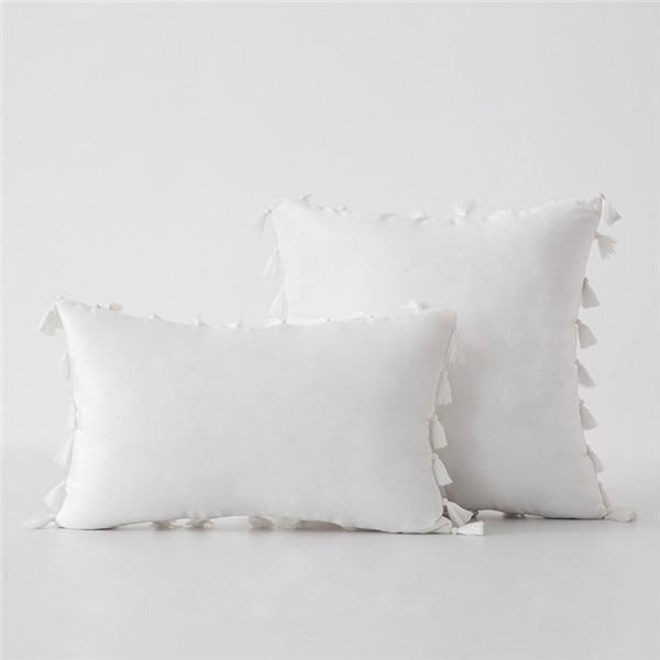 Shop 40507 1 piece 45x45cm / white Kyra Cushion Cover Mademoiselle Home Decor
