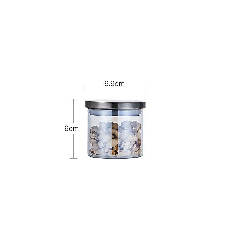 Shop 0 Silver-450ml Lalibella Storage Jars Mademoiselle Home Decor