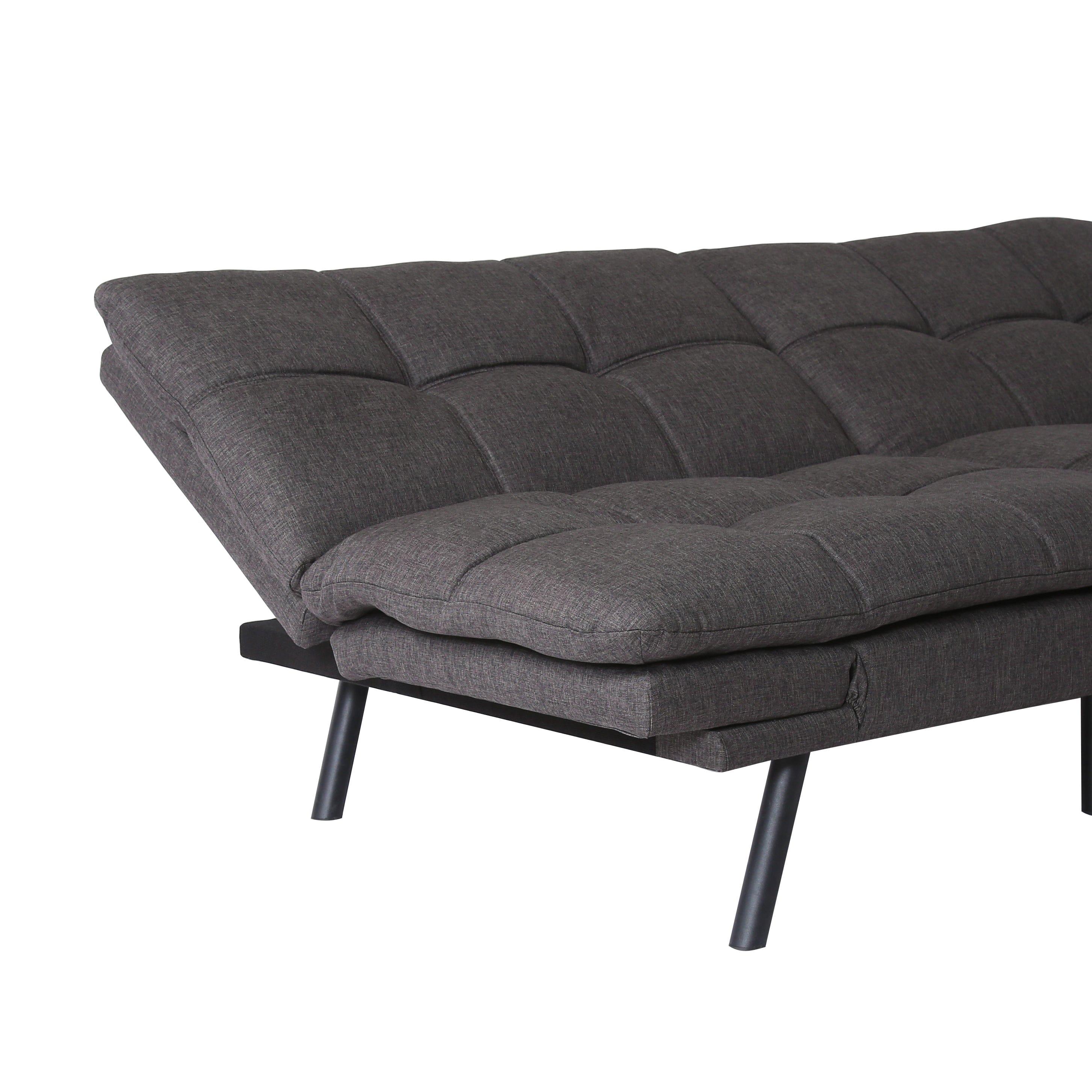 Shop Lapland Convertible Memory Foam Futon Couch Sofa Bed Mademoiselle Home Decor