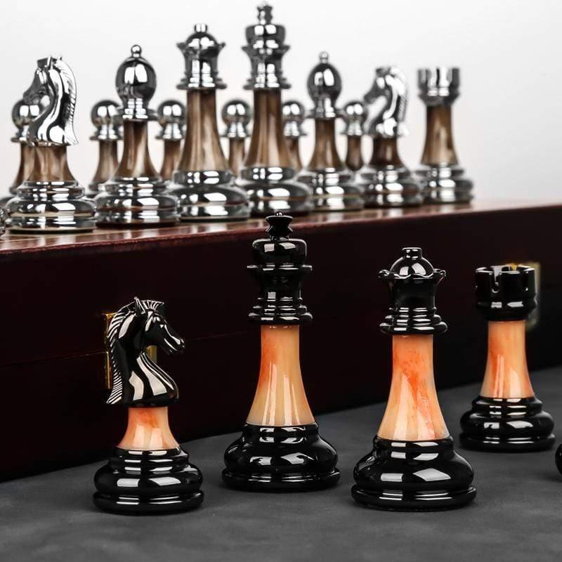 Shop 0 Majestic Chess Set Mademoiselle Home Decor