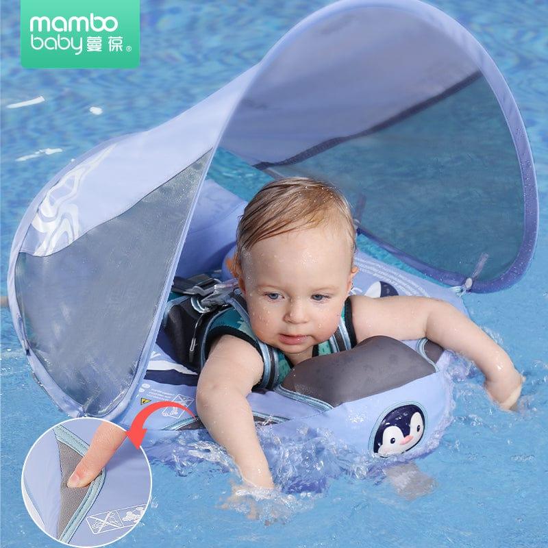 Shop 200002073 Mambo™ Baby Airless Float Ring With UPF50+ Canopy (2022 Deluxe Edition Swim-Trainer) Mademoiselle Home Decor