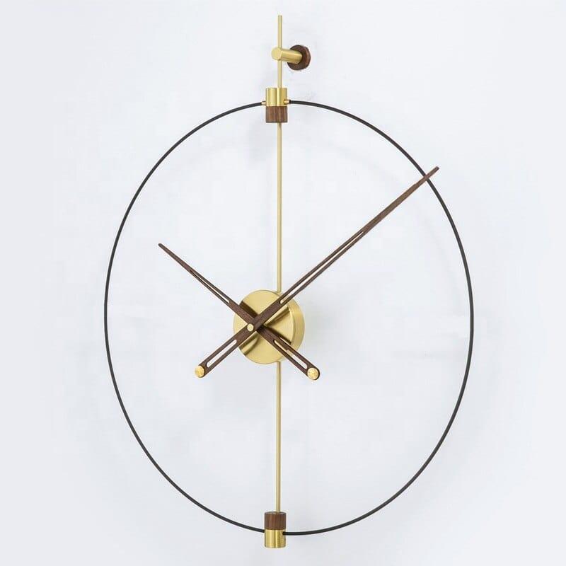 Shop 0 Brass without scale / Diameter 60CM Unusual Luxury Wall Clocks  Decorative Modern Living Room Home Decor Minimalist Diy Wall Clocks Modern Nordic Art Big Wall Watch Mademoiselle Home Decor