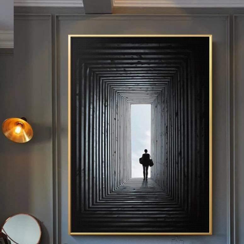 Shop 1704 Maze Canvas Mademoiselle Home Decor