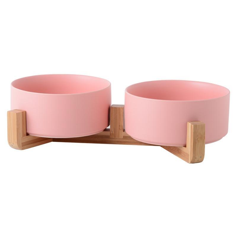 Shop 200003694 Double pink / S 12.8cm Melo Pet Bowl Mademoiselle Home Decor