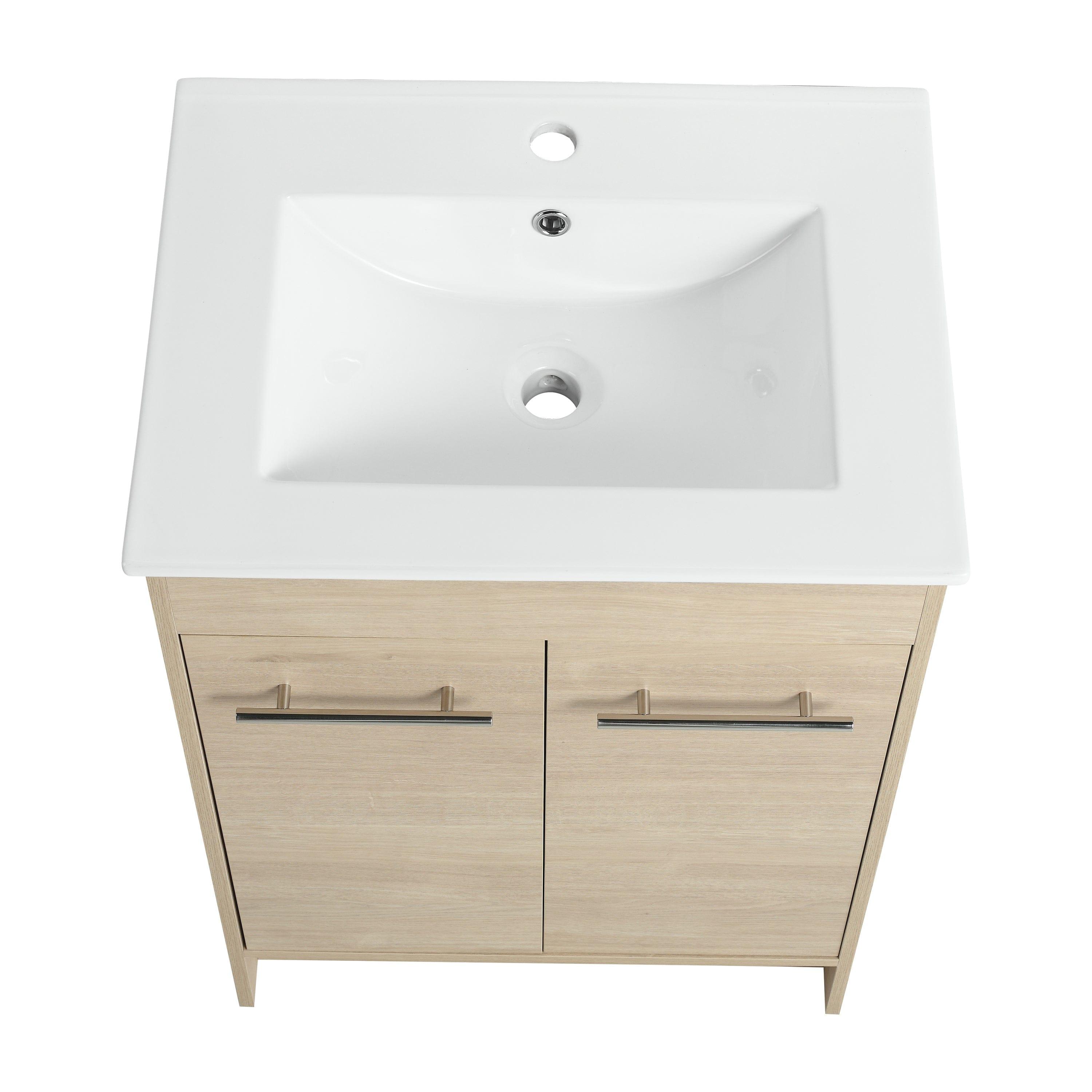 Shop Melrose Bathroom Cabinet With Sink Mademoiselle Home Decor
