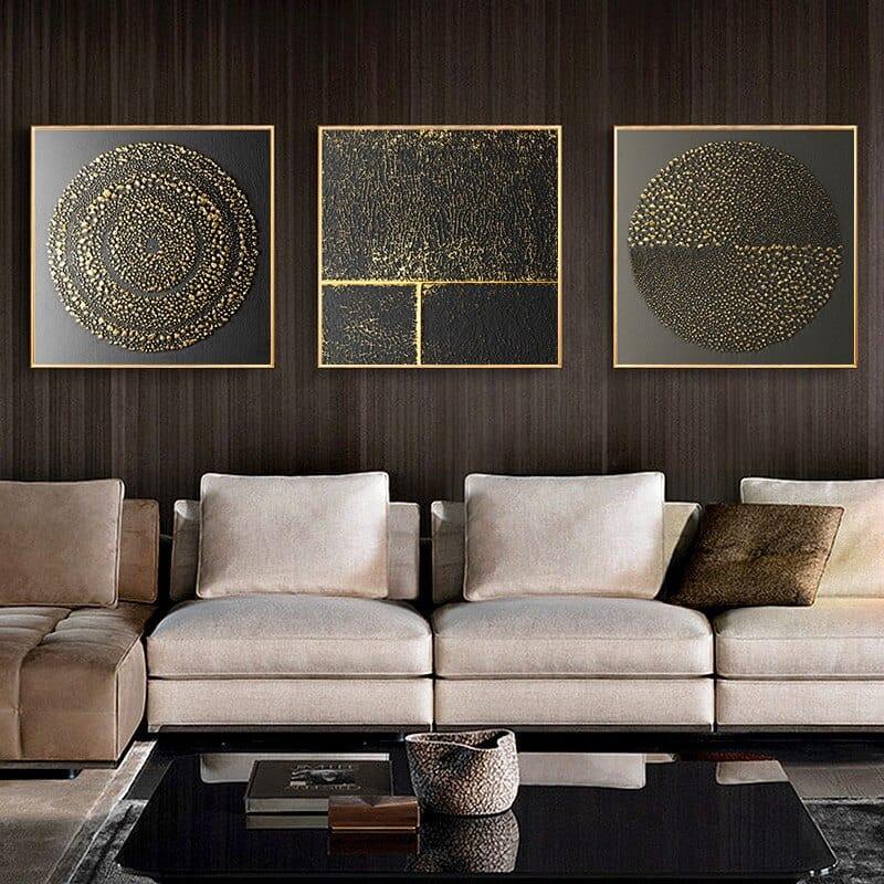 Shop 0 Abstract Gold Luxury Posters Canvas Painting Home Decor Wall Art Retro Print Vintage Minimalist Picture for Living Room Decor Mademoiselle Home Decor