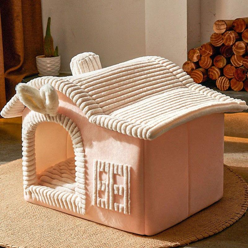 Shop 0 Pink / S within 3.5kg pet Miko Foldable Pet House Mademoiselle Home Decor