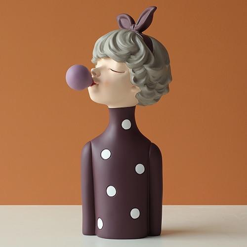 Shop 200044142 Big Purple Millie Sculpture Mademoiselle Home Decor