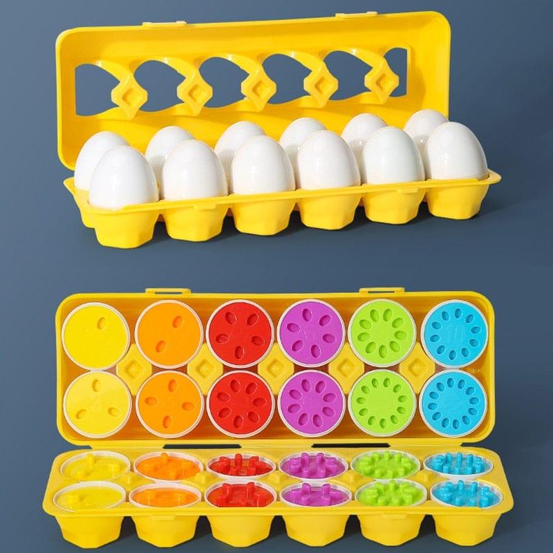 Shop 0 Montessori Eggs Puzzle Toy Mademoiselle Home Decor