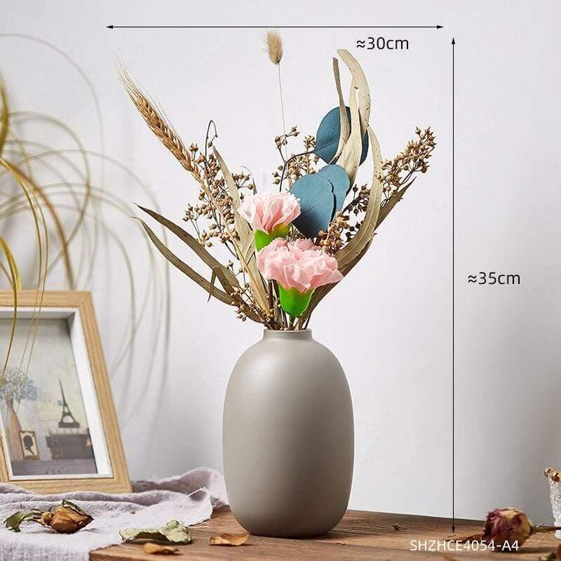 Shop 200001438 Set 4 Moss Vases Set (Available with pre made artificial bouquets) Mademoiselle Home Decor