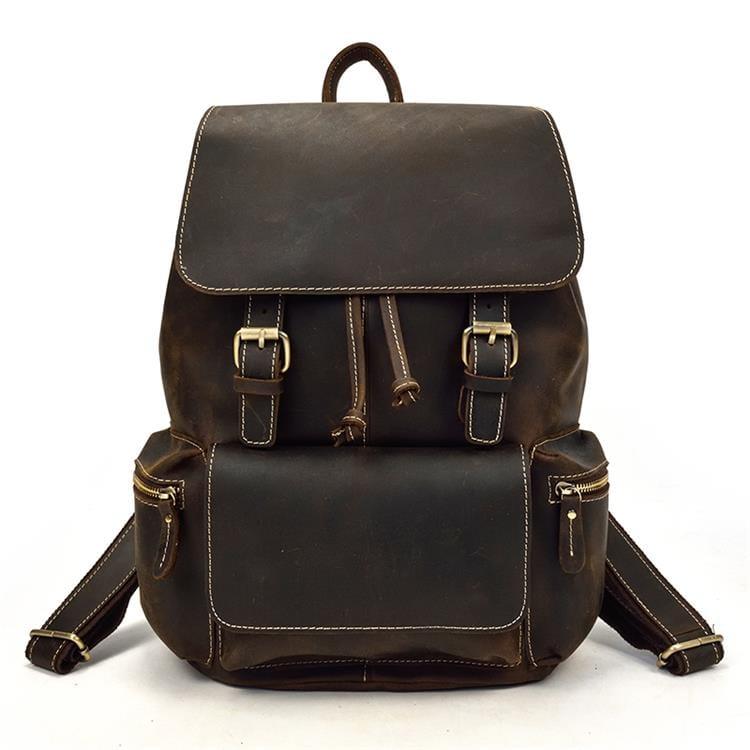 Shop 0 Dark Brown Nico Backpack Mademoiselle Home Decor