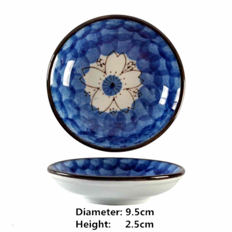 Shop 0 3 Japanese small Ceramic Sushi Dishes Soy Sauce Dish Seasoning Saucers Plates Vinegar Salad Wasabi plate sauce cup gravy boats Mademoiselle Home Decor