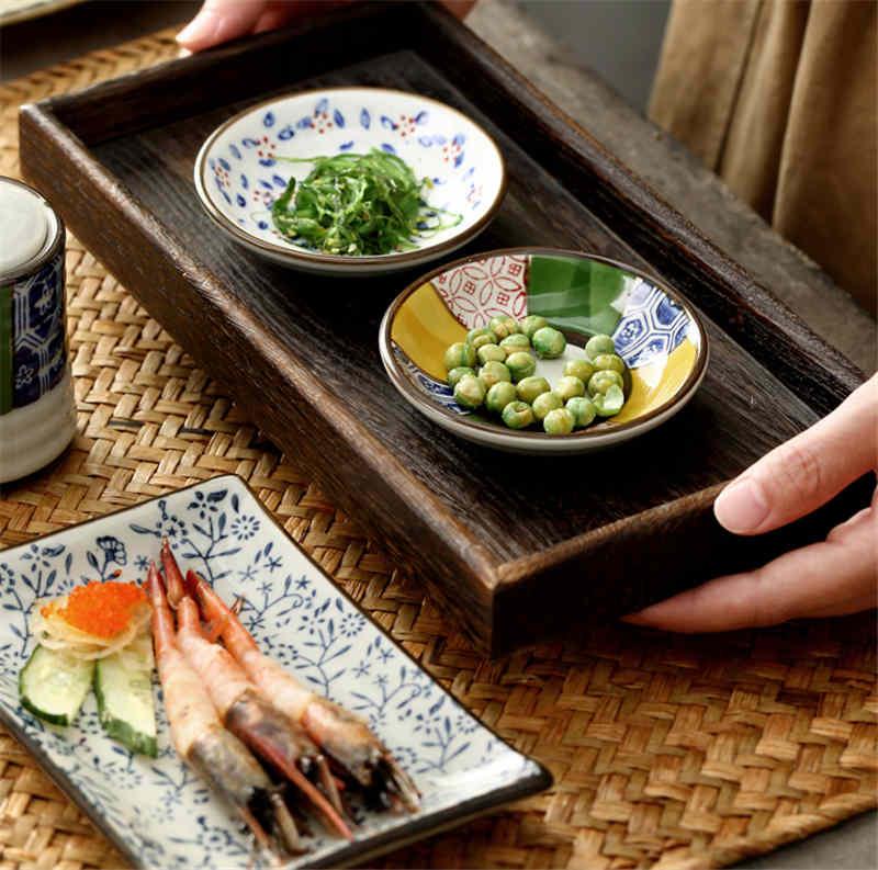 Shop 0 Japanese small Ceramic Sushi Dishes Soy Sauce Dish Seasoning Saucers Plates Vinegar Salad Wasabi plate sauce cup gravy boats Mademoiselle Home Decor