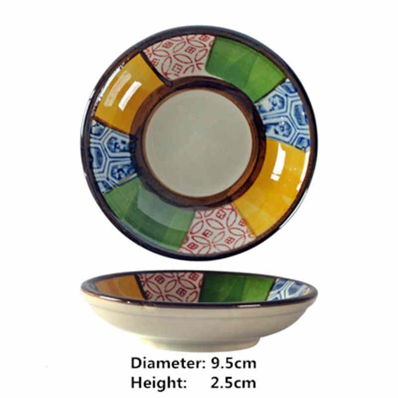 Shop 0 12 Japanese small Ceramic Sushi Dishes Soy Sauce Dish Seasoning Saucers Plates Vinegar Salad Wasabi plate sauce cup gravy boats Mademoiselle Home Decor