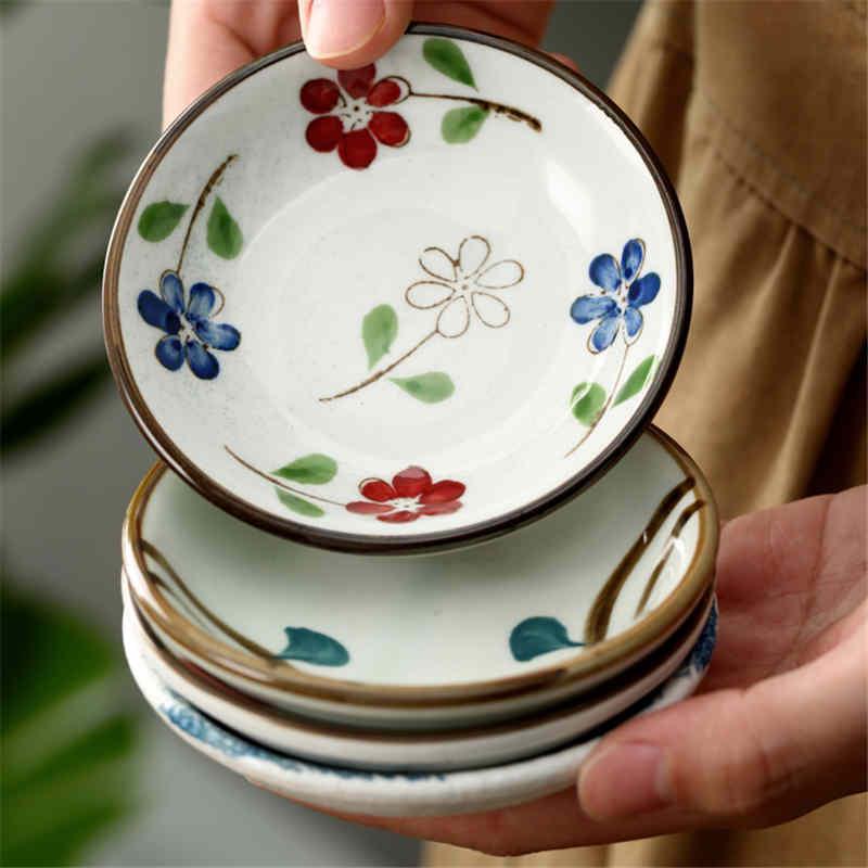 Shop 0 Japanese small Ceramic Sushi Dishes Soy Sauce Dish Seasoning Saucers Plates Vinegar Salad Wasabi plate sauce cup gravy boats Mademoiselle Home Decor