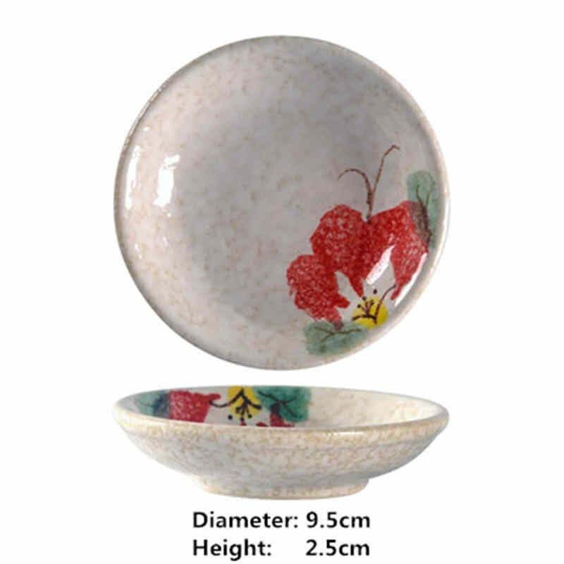 Shop 0 14 Japanese small Ceramic Sushi Dishes Soy Sauce Dish Seasoning Saucers Plates Vinegar Salad Wasabi plate sauce cup gravy boats Mademoiselle Home Decor