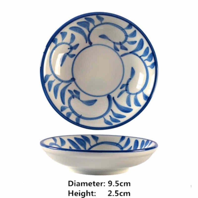 Shop 0 23 Japanese small Ceramic Sushi Dishes Soy Sauce Dish Seasoning Saucers Plates Vinegar Salad Wasabi plate sauce cup gravy boats Mademoiselle Home Decor