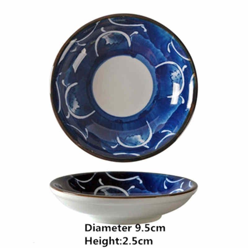 Shop 0 1 Japanese small Ceramic Sushi Dishes Soy Sauce Dish Seasoning Saucers Plates Vinegar Salad Wasabi plate sauce cup gravy boats Mademoiselle Home Decor