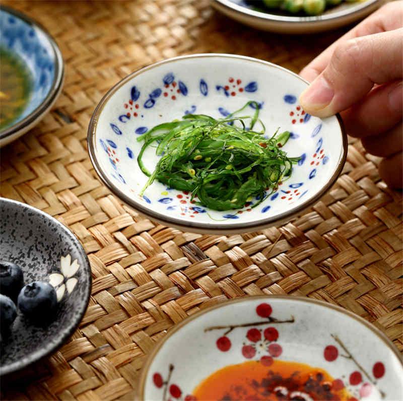 Shop 0 Japanese small Ceramic Sushi Dishes Soy Sauce Dish Seasoning Saucers Plates Vinegar Salad Wasabi plate sauce cup gravy boats Mademoiselle Home Decor
