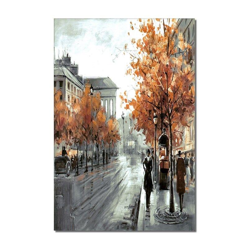 Shop 0 20X30cm no frame / SY 15914 Abstract Landscape Canvas Painting Modern Nordic Street  Scene Posters And Prints Wall Art Picture For Living Room Home Decor Mademoiselle Home Decor