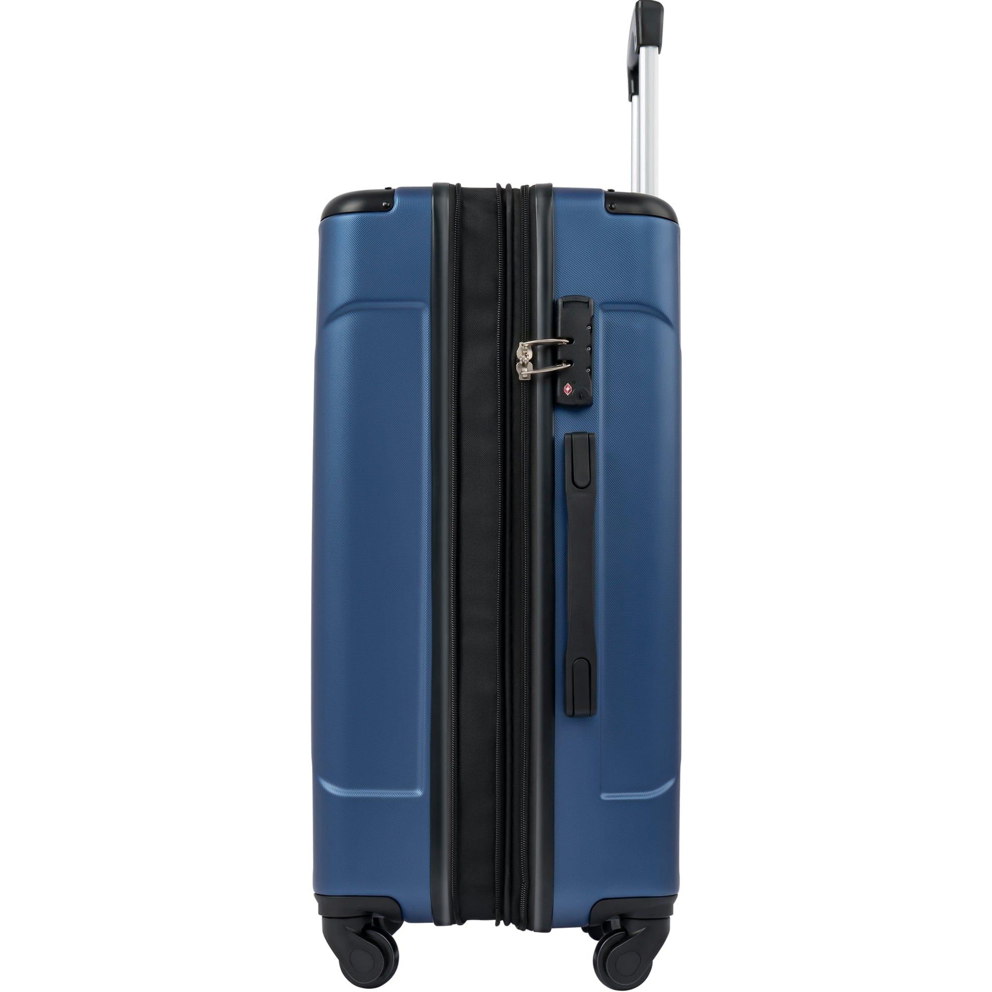 Shop Hardshell Luggage Sets 3 Pcs Spinner Suitcase with TSA Lock Lightweight 20''24''28'' Mademoiselle Home Decor