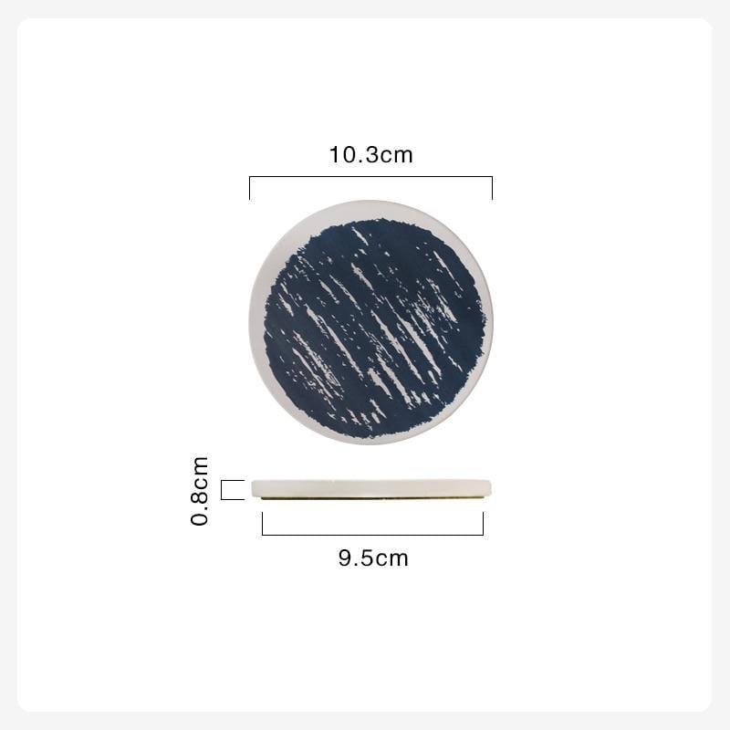 Shop 0 Type e Natural Diatom Mud Coaster Non-Slip Round Placemat Water Absorbs Cutlery Insulation Anti-scalding Coaster Marble Table Decor Mademoiselle Home Decor