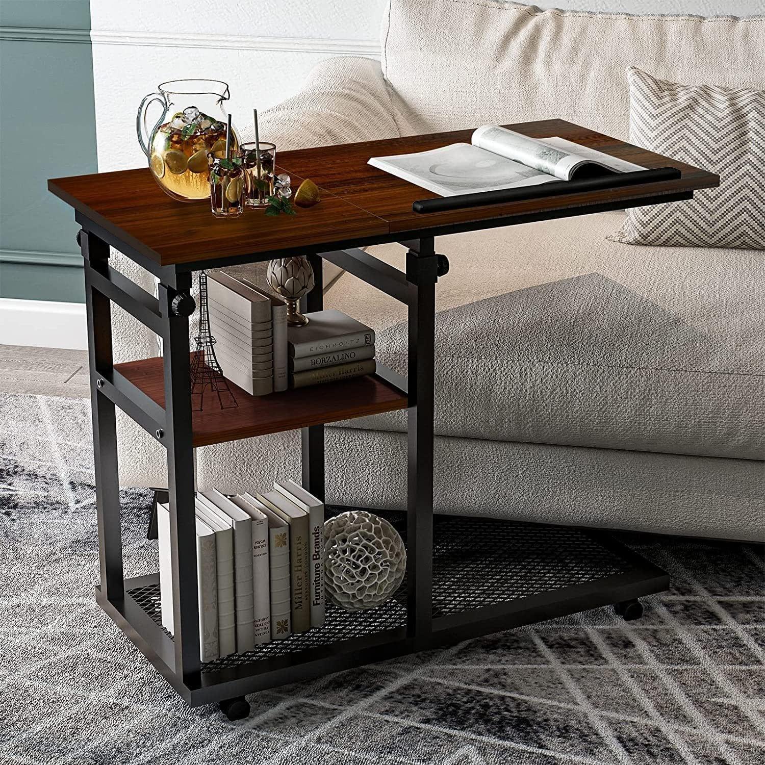 Shop Primrose Adjustable Side Table Mademoiselle Home Decor