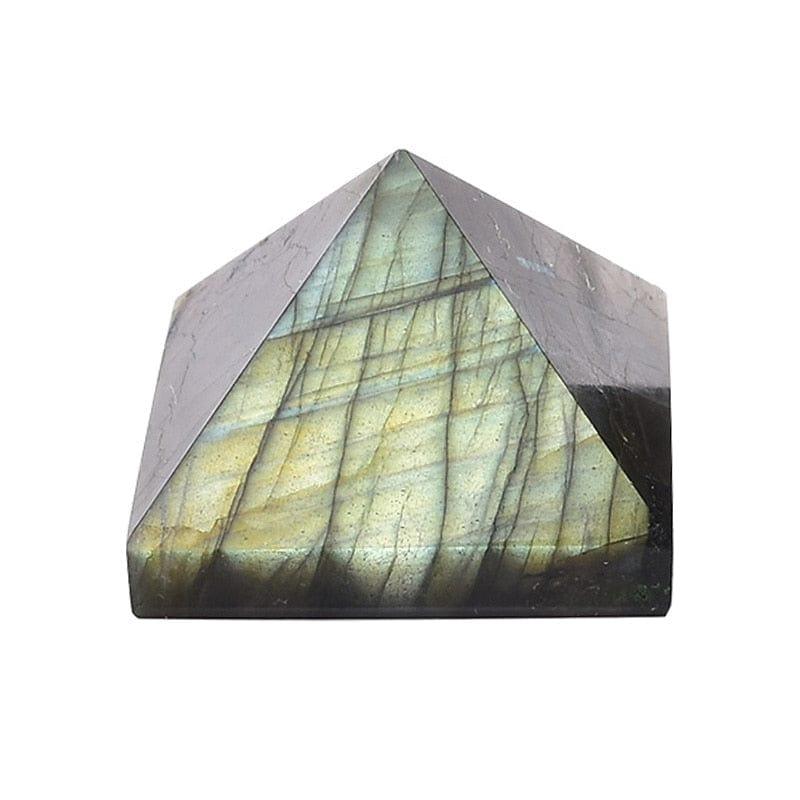 Shop 0 Labradorite Natural Fluorite Crystal Pyramid Quartz Healing Stone Chakra Reiki Crystal Tiger Eye Point Home Decor Crafts Of Gem Stone 1PC Mademoiselle Home Decor