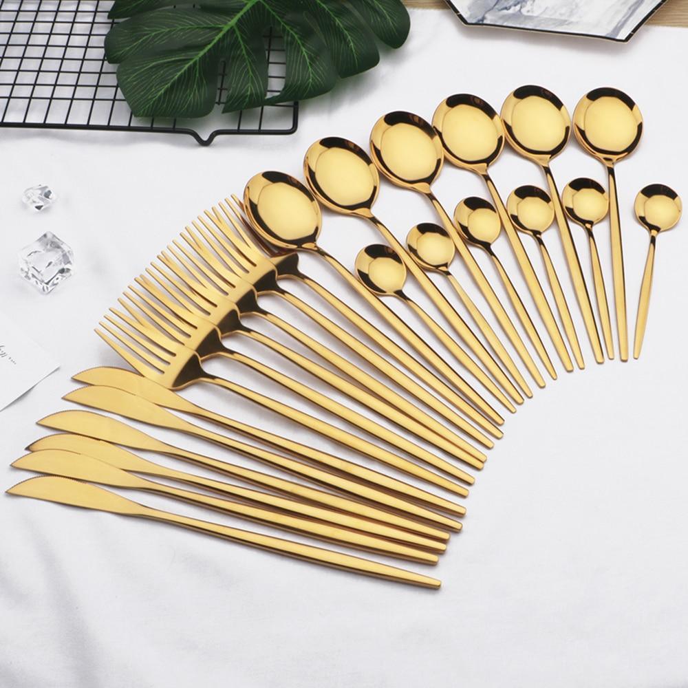 Shop 100003310 Gold Stoneridge Cutlery Set Mademoiselle Home Decor