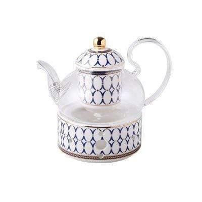 Shop 0 1000ml / Glass Teapot Tarka Tea Set Mademoiselle Home Decor