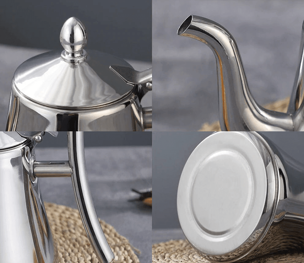 Shop Tiana Stainless Steel Teapot Mademoiselle Home Decor