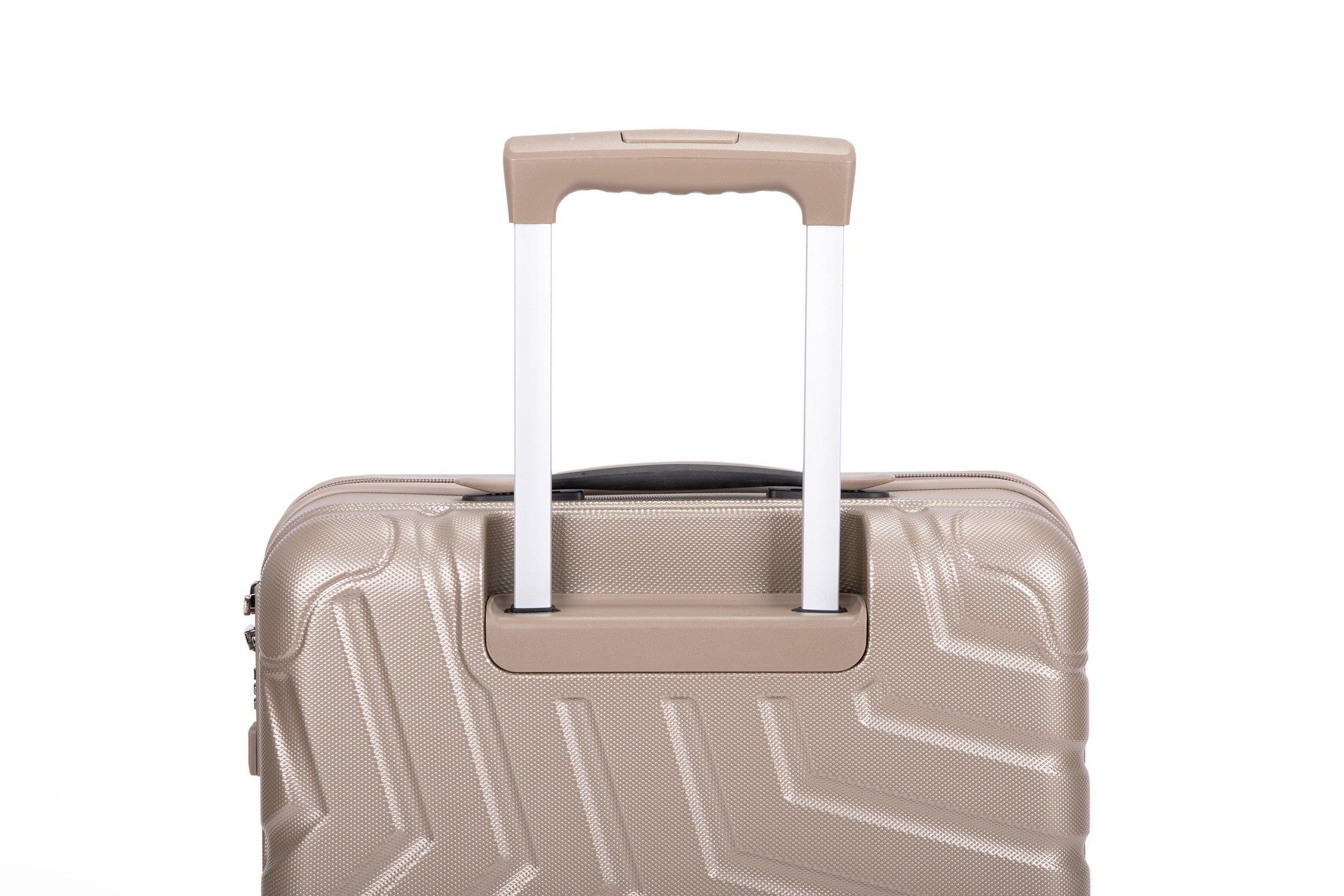 Shop Pure PC 16" Hard Case Luggage Computer Case With Universal Silent Aircraft Wheels Gold Mademoiselle Home Decor
