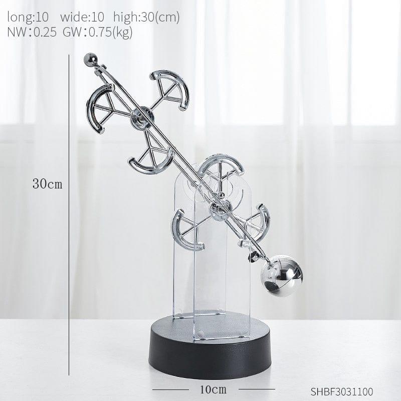 Shop 0 Double umbrella Modern Perpetual Motion Machine Newton's Pendulum Physics Teaching Supplies Science Home Decor Creative Office Desk Decor Gifts Mademoiselle Home Decor