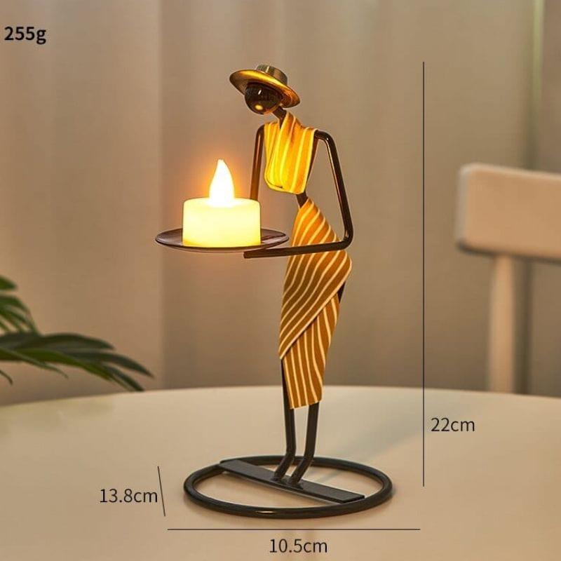 Shop 0 H-height 22cm Vittoria Candle Holder Mademoiselle Home Decor