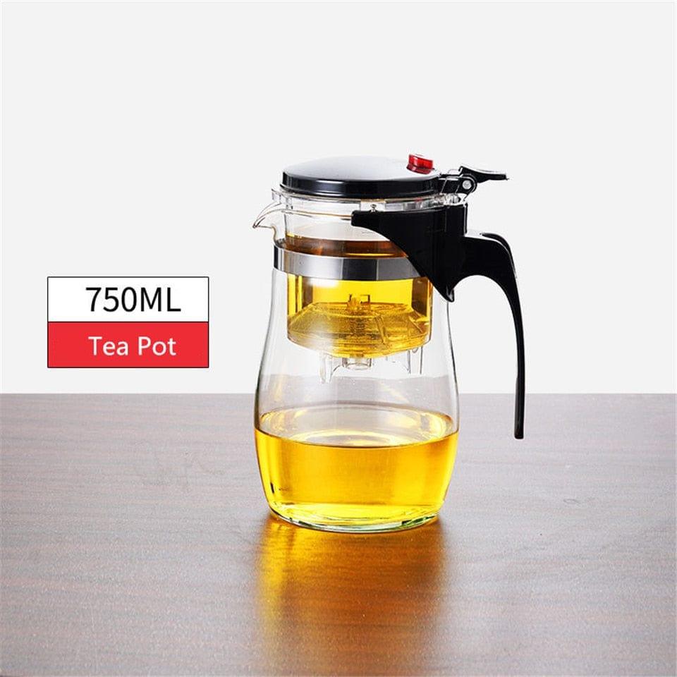 Shop 0 750ML Tea Pot Viva Heat Resistant Tea Infuser Mademoiselle Home Decor
