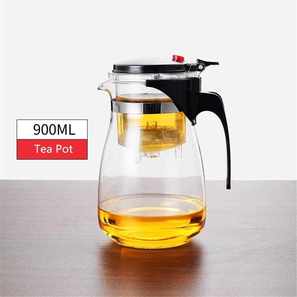 Shop 0 900ML Tea Pot Viva Heat Resistant Tea Infuser Mademoiselle Home Decor