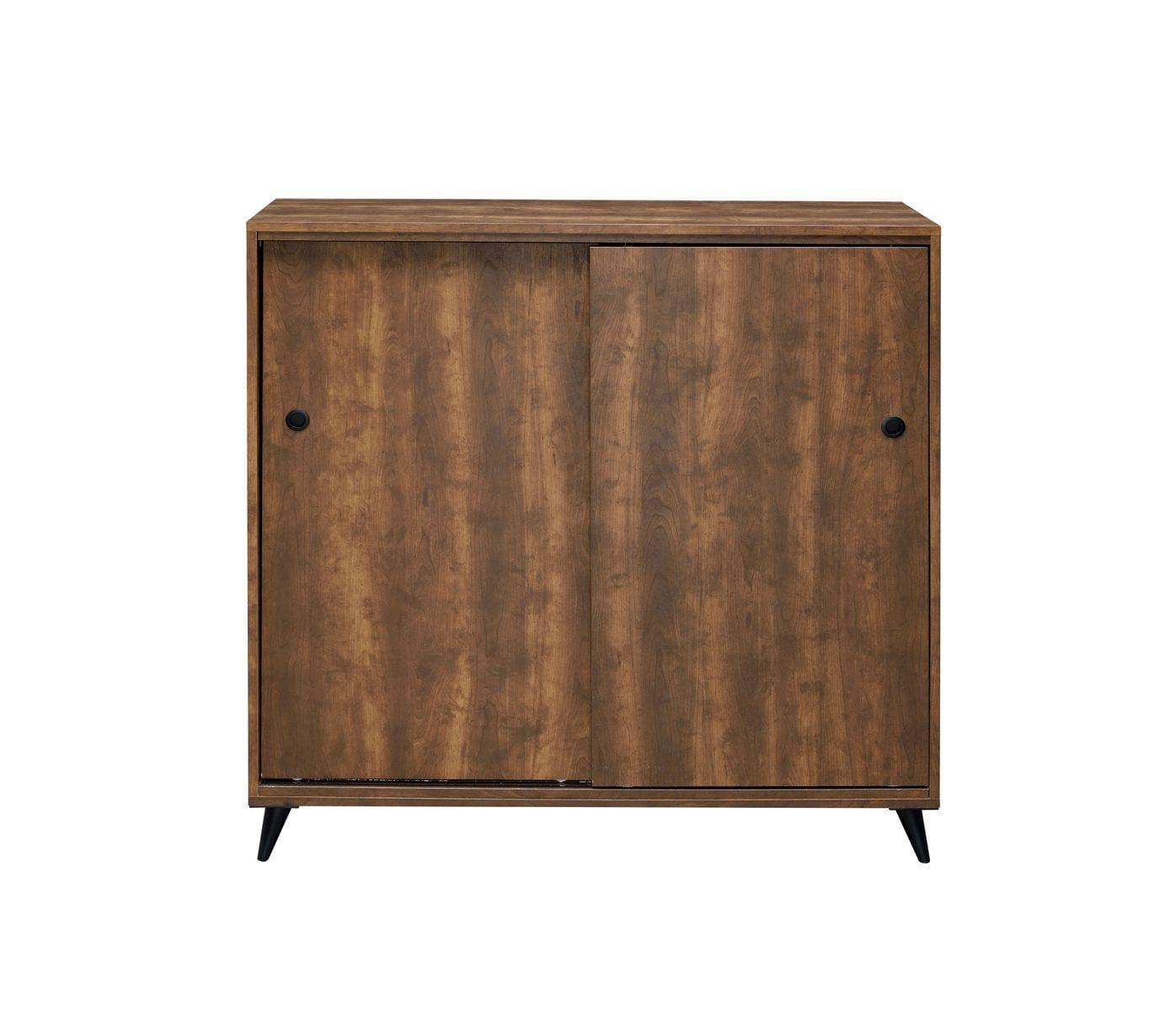 Shop ACME Waina Cabinet, Oak 97777 Mademoiselle Home Decor