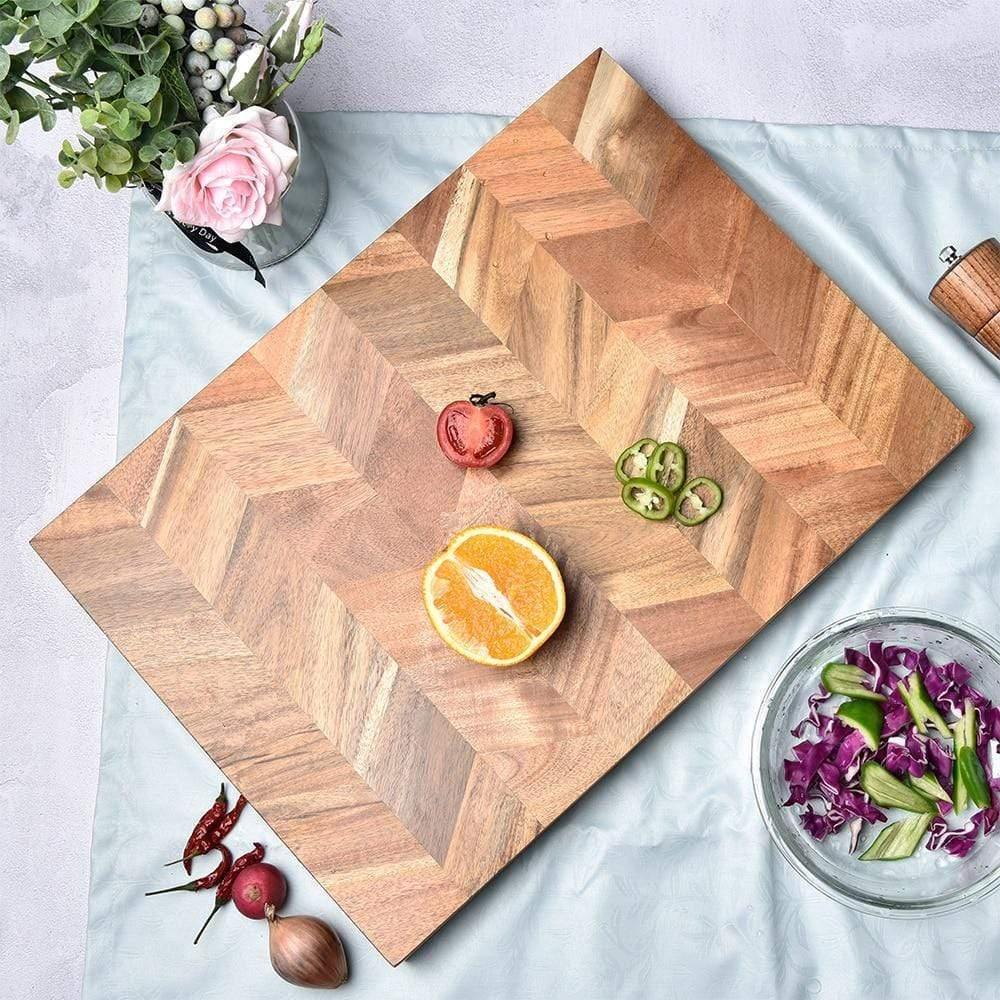 Shop Chopping Blocks Wood Board Mademoiselle Home Decor