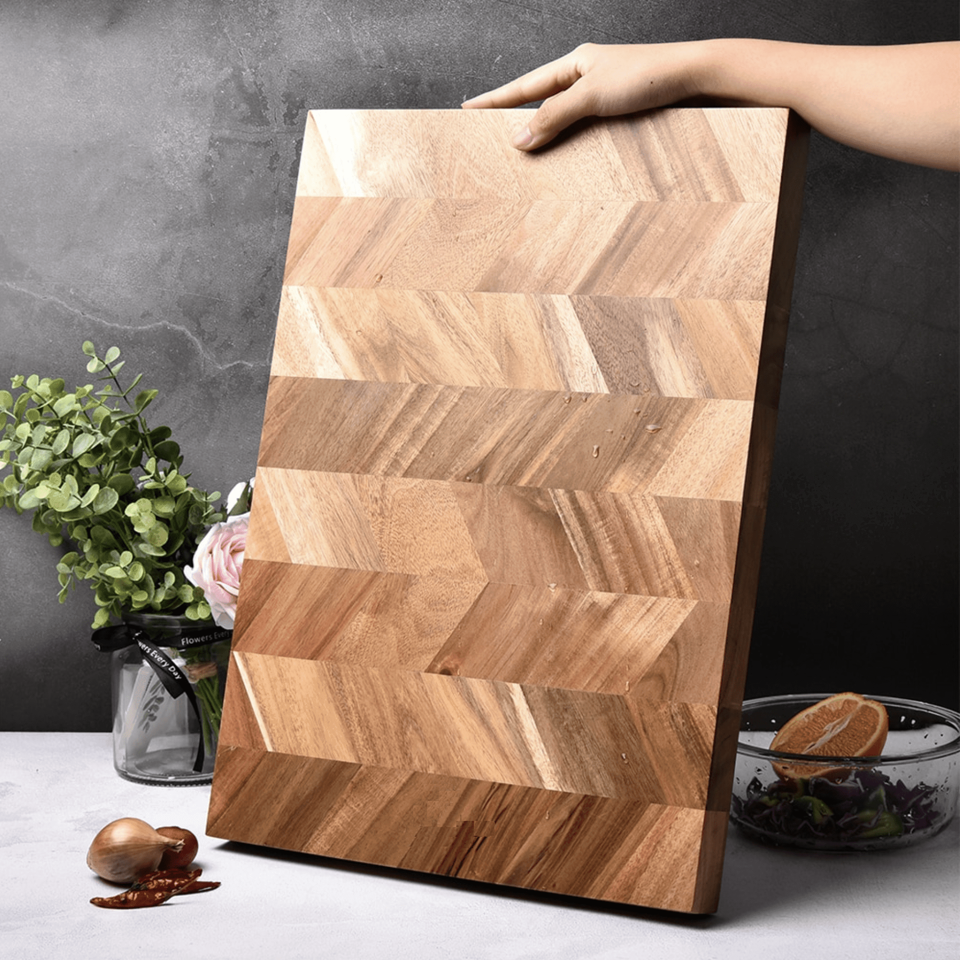 Shop Chopping Blocks Wood Board Mademoiselle Home Decor