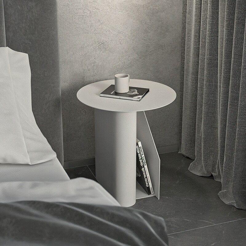 Shop 0 Wuli Nordic Designer Bedroom Bedside Table Modern Minimalist White Small Creative Bedside Table Light Luxury Small Table Mademoiselle Home Decor